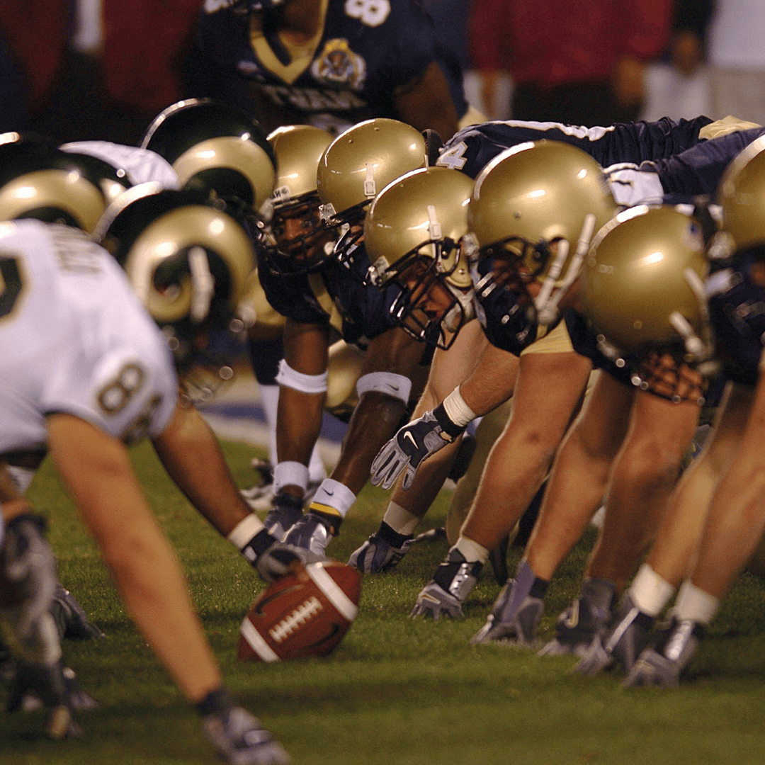 Football game held in SoFi Stadium